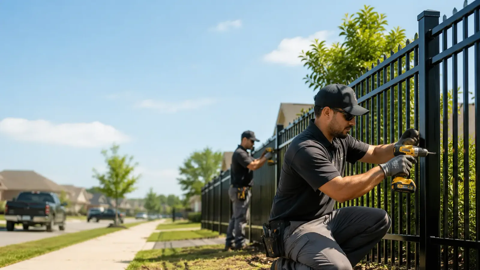 Metal Fence Installation in Mendon, MA